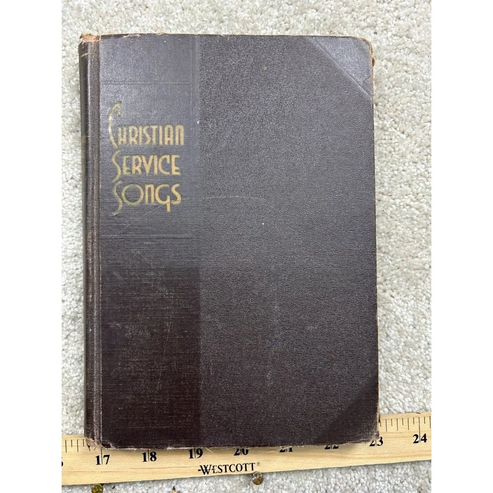 Christian Service Songs 1929 Rodeheaver Hall-Mack Hymnal‎ Songbook Vintage Music